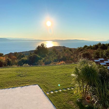 Luxury Panorama Vila With Amazing Seaview In Gondolici 7 Km From Rabac Labin  Exterior photo