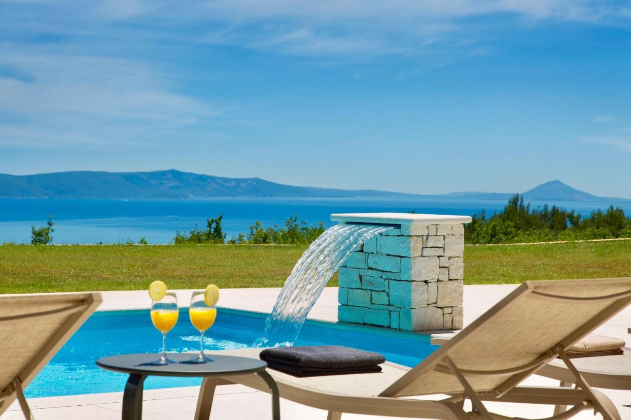 Luxury Panorama Vila With Amazing Seaview In Gondolici 7 Km From Rabac Labin  Exterior photo