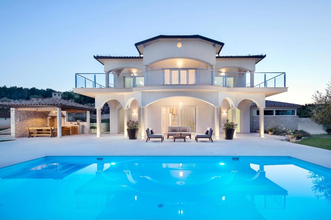 Luxury Panorama Vila With Amazing Seaview In Gondolici 7 Km From Rabac Labin  Exterior photo
