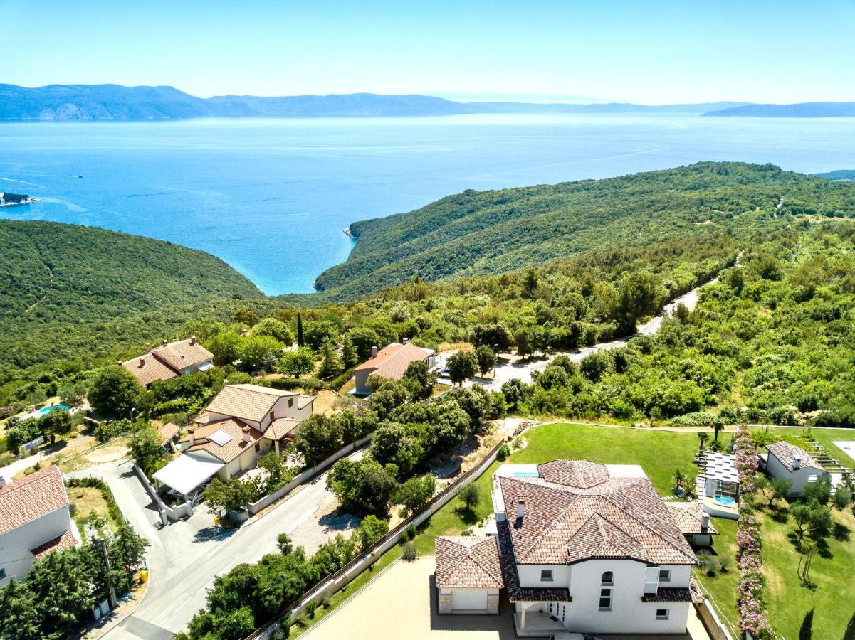 Luxury Panorama Vila With Amazing Seaview In Gondolici 7 Km From Rabac Labin  Exterior photo