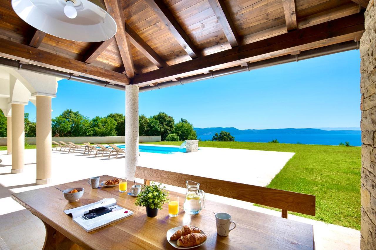 Luxury Panorama Vila With Amazing Seaview In Gondolici 7 Km From Rabac Labin  Exterior photo